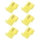 thumbnail image 4 of 210 piezas de conectores de cable de bloqueo, empalme rápido, bloques de terminales de crimpado a presión para cables eléctricos, color amarillo, 4 of 12