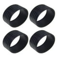thumbnail image 2 of 4Pcs Racket Fixed Rings Ergonomic Cozy Touch Stretch 2.5cm Dia Colorful Fixing Ring Anti-slip Tennis Racket Grip Band Silicone Sealing Rings for Badminton Racket, 2 of 8