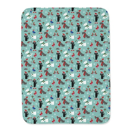 Christmas Cats And Dogs Blanket -Image by Shutterstock,
