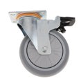 thumbnail image 2 of LOVIVER Roulette de Meubles Chariot PTFE Robuste avec Frein 5 Pouces, 2 of 7