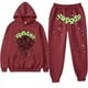 thumbnail image 4 of Leggings con estampado de letras a la moda para mujer, pantalones, sudadera, suéter de lana, traje deportivo informal para mujer, 4 of 5