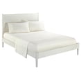 thumbnail image 2 of Soft Bed Sheets Set Bedspread Deep Pocket High Quality Bedding Set Creamy-White Full Size 4Pcs, 2 of 5