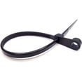thumbnail image 2 of NiftyPlaza 8 Inch Mounting Hole Cable Ties, 50 Lbs Nail Screw Wire Hole Zip Tie, Total 100, 2 of 3