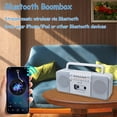 thumbnail image 4 of Radiograbadora Cassette WIITHINK WTB-795S Bluetooth, Radio AM/FM/SW, 4 of 9