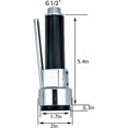 thumbnail image 2 of Kitchen Faucet Spray Brass Retractable Kitchen Sink Spray Mixer Tap Spray Replacement for Extendable Spray Faucet, Chrome, G1/2, 2 of 4