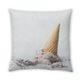thumbnail image 2 of Ahgly Company Foods Ice Cream Indoor Throw Pillow, 18 inch by 18 inch, 2 of 6