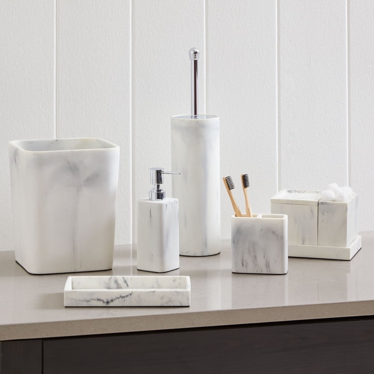Better Homes & Gardens Faux Marble Toilet Brush and Holder photo 5