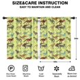 thumbnail image 2 of Blackout Kids Curtains,LightGreen Cartoon Dinosaurs Prehistoric Pattern Childrens Insulated Curtains Set Of 2,Bedroom Essentials,Toddler Room Decor 42"x54", 2 of 5