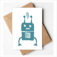 thumbnail image 1 of Universe And Alien Robot Art Deco Fashion Greeting Cards You are Invited Invitations, 1 of 3