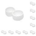 thumbnail image 1 of Eigraketly 2 piezas agarre de raqueta anillo elástico mango Overgrip Fix Kit Flexible acabado Protector tirantes accesorios deportivos blanco Blanco 10piezas, 1 of 6