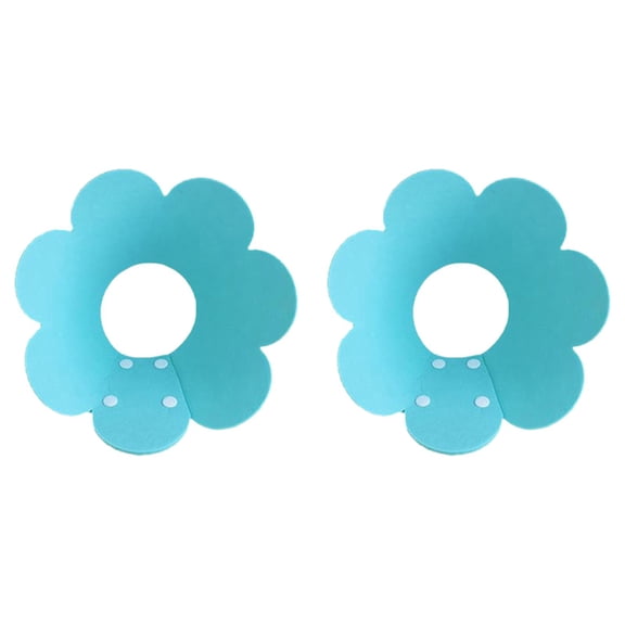 Adjustable Cat Recovery Collar Cute Flower Neck Cone After Surgery Set of 2 for Kitten Cats Anti Bite Lick Wound Healing Soft for Puppy Rabbits Sunflower for Dogs