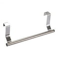thumbnail image 1 of Toallero de metal para gabinete de cocina, toallero de acero resistente para colgar en el interior o exterior de puertas, hogar, cocina, baño, 1 of 5
