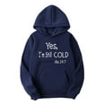 thumbnail image 1 of PEZHADA Sweatshirts pour Hommes, Mode Décontractée Imprimé Pull à Manches Longues Blouse Hoodie Sweatshirts, 1 of 7