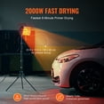 thumbnail image 3 of KFFKFF 2000W Handheld/Stand-type Infrared Paint Lamp for Automatic Heating and Drying, 3 of 9