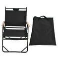 thumbnail image 1 of Nikou Chaise Pliante Camping Plage Portable Excellente Capacité de Charge Ergonomique Confortable pour la Pêche au Barbecue, 1 of 14