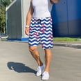 thumbnail image 6 of Balery Nautical Anchors Men's Cotton Knit Pajama Shorts Waistband & Pockets,Short Pajama Pants-XX-Large, 6 of 8