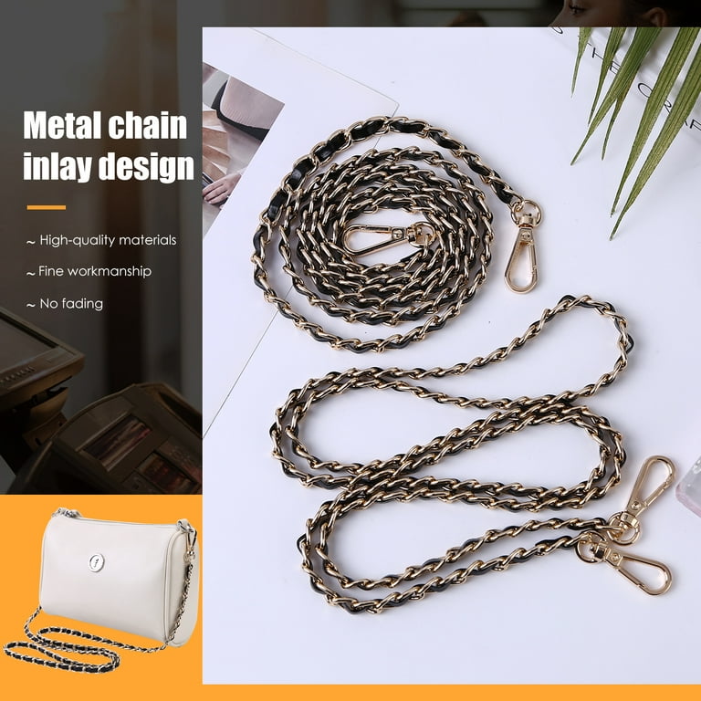 Thin Chain Metal Purse Strap