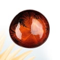 thumbnail image 3 of SHISUYAN Red Coconut Shell Bowl for Storage Use Environmental Friendly and Unique Design 6 Patterns Available, 3 of 8