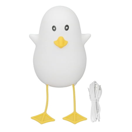 

LED Duck Night Light Kids Night Light Rechargeable Silicone Shell Soft Light For Babies