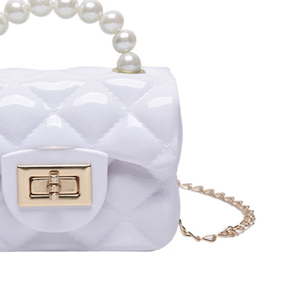 Women Shoulder Bag Cute Exquisite Fashionable Imitation Pearl