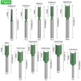 thumbnail image 2 of 11 Pieces 6mm Shank Router Bit, Woodworking Cutter Extra Long Cutter, Carbide Router Bits Woodworking Cutter, for Woodworking (4mm-16mm) (6mm) (11)Surprise Gift Great Gift, 2 of 5