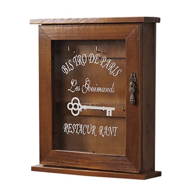 Caja de llavero de la pared de la pared de la pared 1pc Caja de la entrada de la entrada de la pared de la pared del hogar