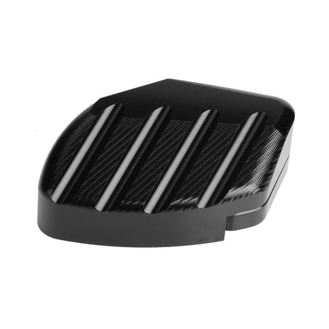 Soporte antideslizante para motocicleta, cubierta ampliadora, soporte de pie para Honda Forza 300 2018-2019, negro Jadeshay A