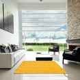 thumbnail image 6 of Ahgly Company Indoor Round Contemporary Deep Yellow Abstract Area Rugs, 5' Round, 6 of 6