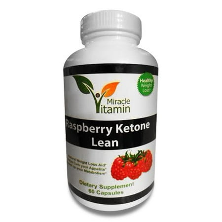 Miracle Vitamin Plus + framboise Cétones poids de supplément de perte et Appétit (60)