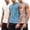 Light Blue/White/Medium Grey, variant on Mens Gym Workout Tank Tops Sleeveless V Neck T Shirts 3 Pack Muscle Basketball Tee Shirt