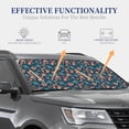 thumbnail image 2 of Lsque Happy Mother's Day 2 PCS Windshield Sun Shade | CarFoldable Window Covers | Car Accessories Reflect UV for Universal Cars SUV Truck | Medium, 2 of 7
