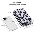 thumbnail image 2 of HAWEE Large Capacity Wristlet Wallet for Women Leopard Printed Nylon Water-resistant Handbag Clutch Purse with 3 Zipper Compartments Lightweight & Durable for Travel/ Shopping/ Everyday Use, 2 of 6