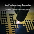thumbnail image 2 of Fractal Tray Puzzles, Hard Difficult Wooden Jigsaw Puzzles for Adults, Unique Irregular Creative Labyrinth Impossible Difficult, Reverse Thinking Puzzle, No Image Puzzle (A+B), 2 of 8