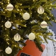 thumbnail image 6 of Christmas Ball Ornaments 12 Pcs 2.36" Shatterproof Christmas Tree Decorations Xmas Tree Christmas Ornaments Balls with Hanging Loop for Halloween Wedding Holiday Party Wreath Home Decor, 6 of 6