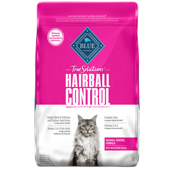 Blue Buffalo True Solutions Hairball Control Natural Adult Dry Cat Food
