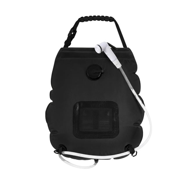 predolo Sac de Douche Solaire Léger et Compact 20 L Sac d'Eau à Chauffage Solaire Conception Étanche 20 L Douche Extérieure pour Randonneurs, Amateurs de Plage, Randonnée, Plage