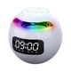 thumbnail image 1 of Altavoz inalámbrico Bluetooth para el hogar, despertador, compatible con tarjeta TF. Blanco B, 1 of 9