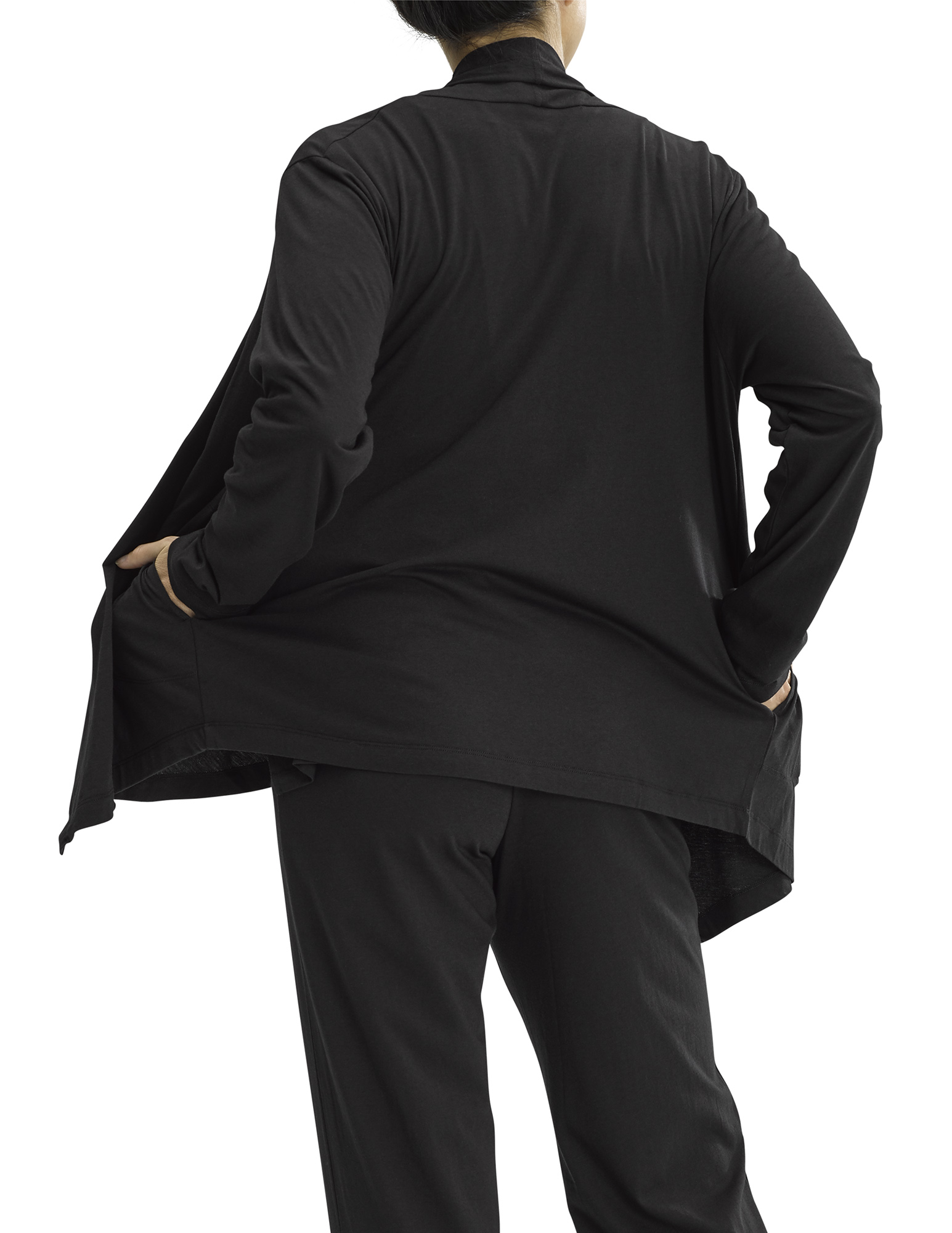 No nonsense Serene Sleep Wrap Women's L/XL, Supremely Soft, Pajamas, Black