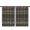 Brown Geometric Triangle, variant on Blackout Kids Curtains,Orange Boho Geometric and Plant Pattern Childrens Insulated Curtains Set Of 2,Bedroom Essentials,Toddler Room Decor 42x54in(106x137cm)