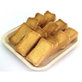 thumbnail image 3 of 7" Flat Square Plate - Bio Mart Leaf Tableware/100% Natural-Eco-friendly/Re-usable/Elegant/Compostable/Disposable/Biodegradable/Party,Wedding,BBQPlates & Bowls - Pack of 30, 3 of 5