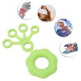 thumbnail image 4 of Finger Stretcher Hand Grip Strengthener, Finger Exerciser Hand Finger Stretch Band Silicone Elastic Washable  For Home For Weak Hands Light Green,Light Gray, 4 of 8