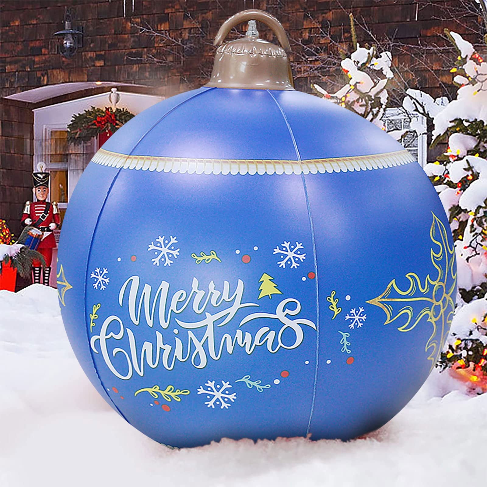 Outdoor Christmas PVC Inflatable Decorated Balloon,Christmas Inflatable
