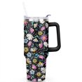 thumbnail image 2 of Wildflowers 40 OZ Tumbler Cup with Lid and Straw for Water Iced Tea Coffee Smoothie and More, 2 of 7