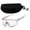 Clear-CL Home Decor, variant on JJV Father's Day Photochromic Cycling Sunglasses Thick Rimmed Full Frame Sports Cycling Glasses Set with Hard Case Suitable for Outdoor Sports Protective Glasses