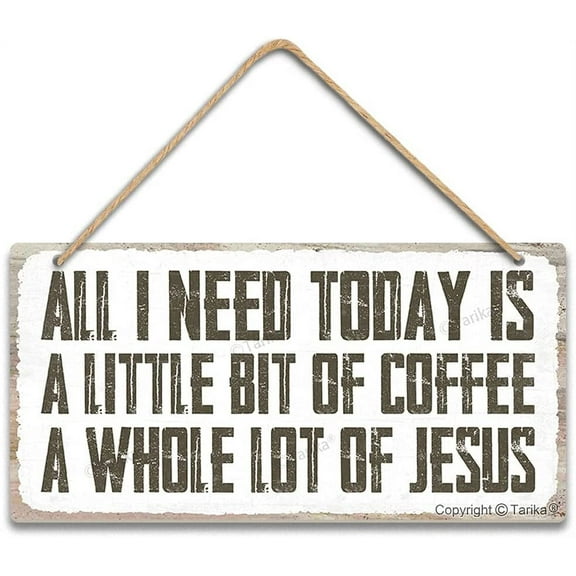 Coffee Bar Open Daily Cafe Decor Wood Hanging Plaque 5X10 Inch Coffee Signs Modern Bar Accessories Kitchen Home Pub Shop Coffee Station Farmhouse Decorative