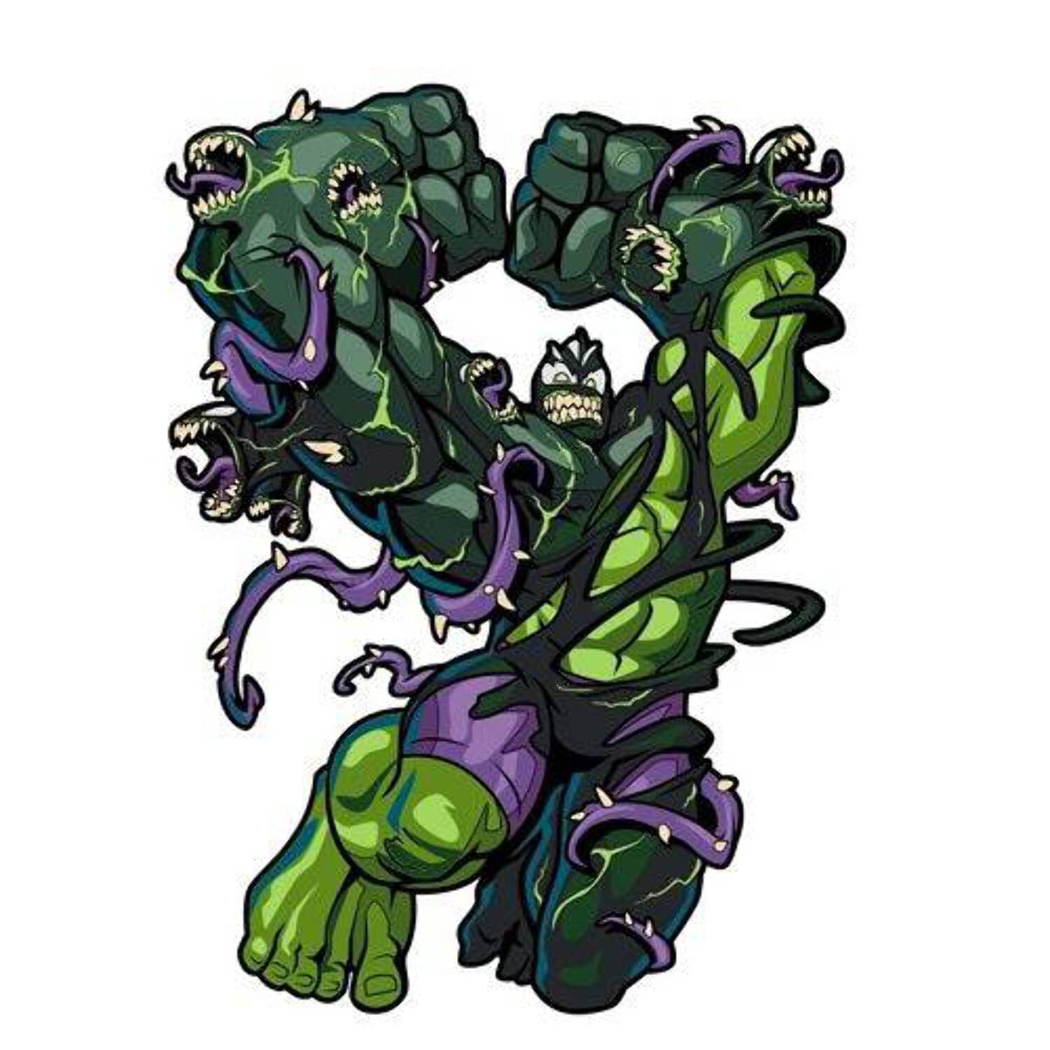 FiGPiN Marvel Maximum Venom - Venomized Hulk #630 LE 2000 Exclusive