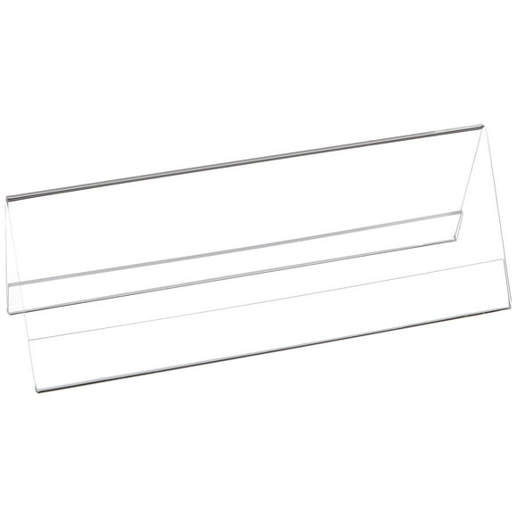 Azar Displays 192810 11" W x 4.25" H 2-Sided Nameplate (10 Pack)