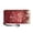 Burgundy Musical Christmas Tree Print, variant on Snowman Pine Print Women Wristlet Wallet Large Capacity PU Leather Zip Around Clutch for Holiday Outings,Multi Slot Cash Bill ID Storage Purse for Daily Use