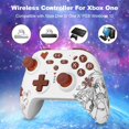 thumbnail image 5 of Rojo: controlador inalámbrico, controlador de juegos inalámbrico compatible con Xbox One, Xbox One S, Xbox One X, Xbox Series X y PC con Windows, 5 of 5
