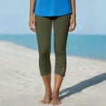 thumbnail image 5 of Maean Yoga Pants for Womens Capris Gym Exercise Workout Leggings Casual Athletic Elastic High Waist Pant, 5 of 7
